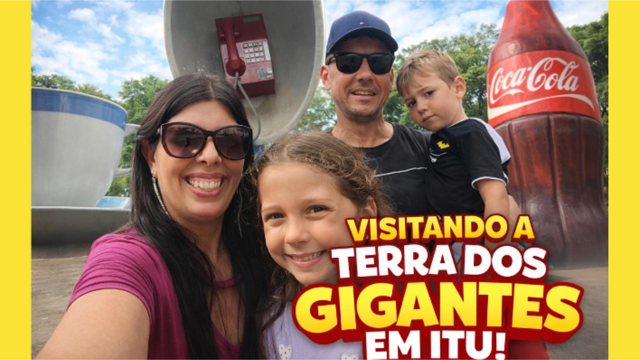 Visitamos a TERRA dos GIGANTES! Um passeio muito legal e indicado para todos!