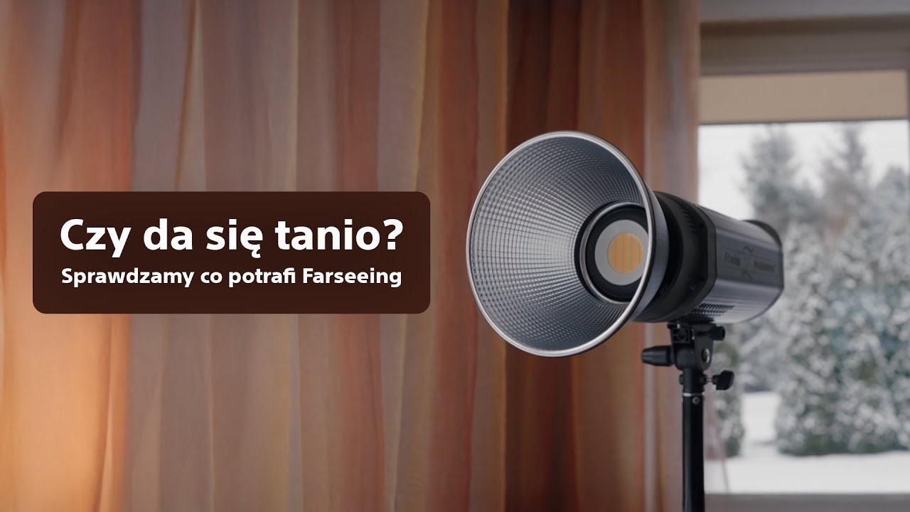 Czy oświetlenie musi być drogie? - Test tanich lamp marki Farseeing