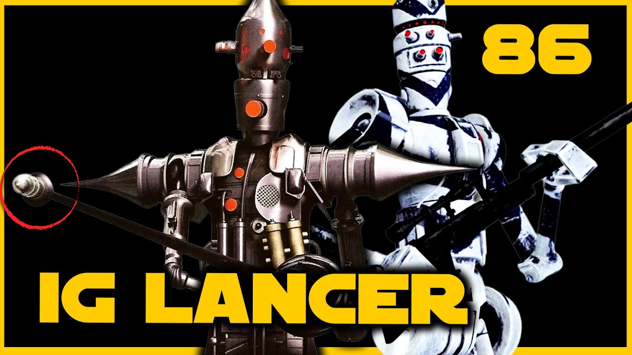 The ORIGINAL IG-series Droids | Lancer and 86 Breakdown