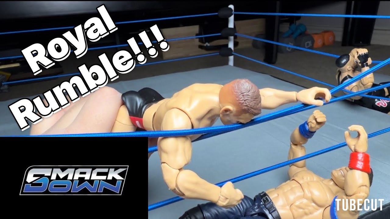 10 Man Royal Rumble (Full Match) (With Hands) SmackDown