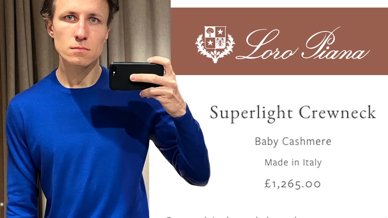 Merece la pena el Mejor Cashmere del Mundo de Loro Piana