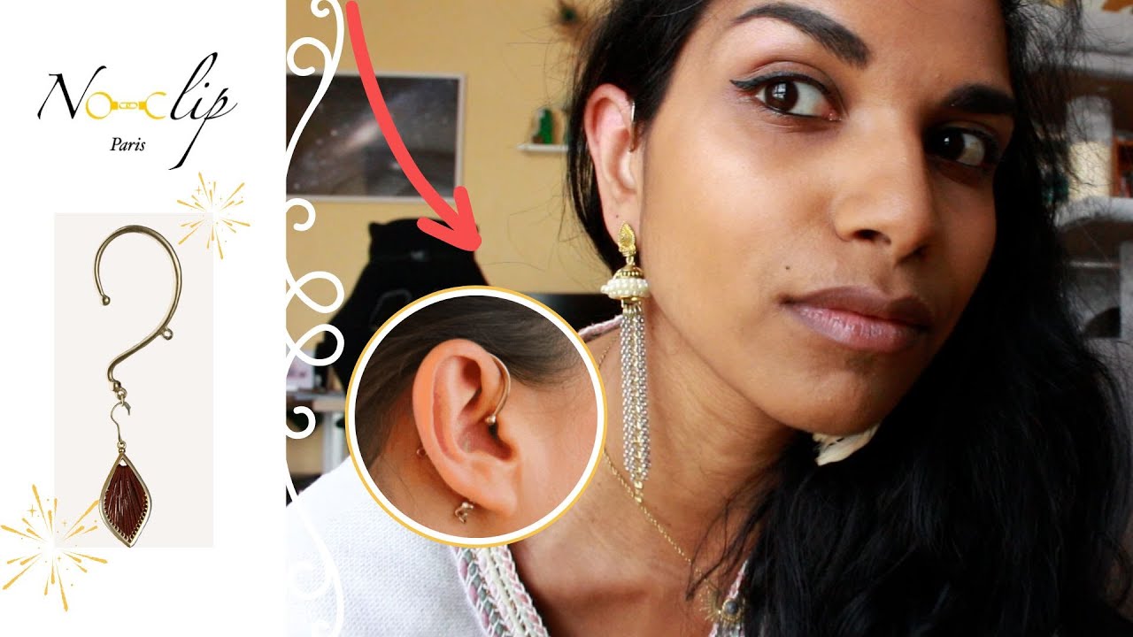 NO-CLIP ! PORTER DES BOUCLES D'OREILLES SANS AVOIR LES OREILLES PERCÉES !