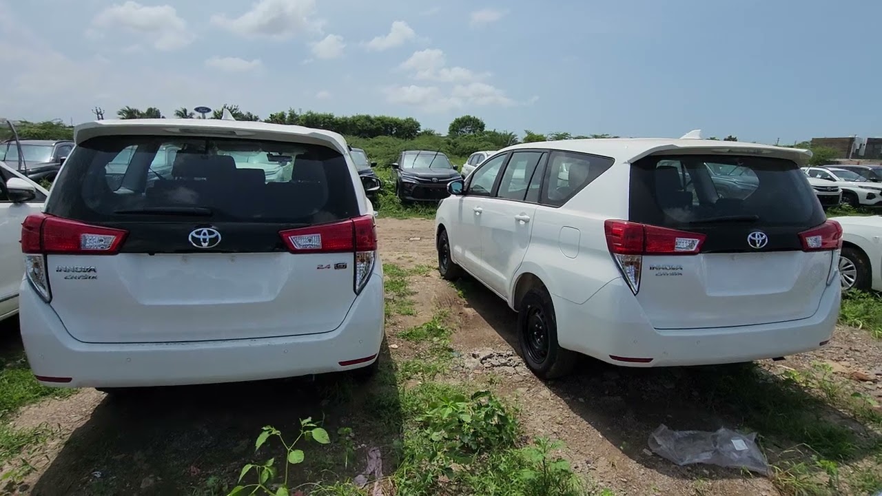 INNOVA CRYSTA GX vs GX PLUS Comparison 