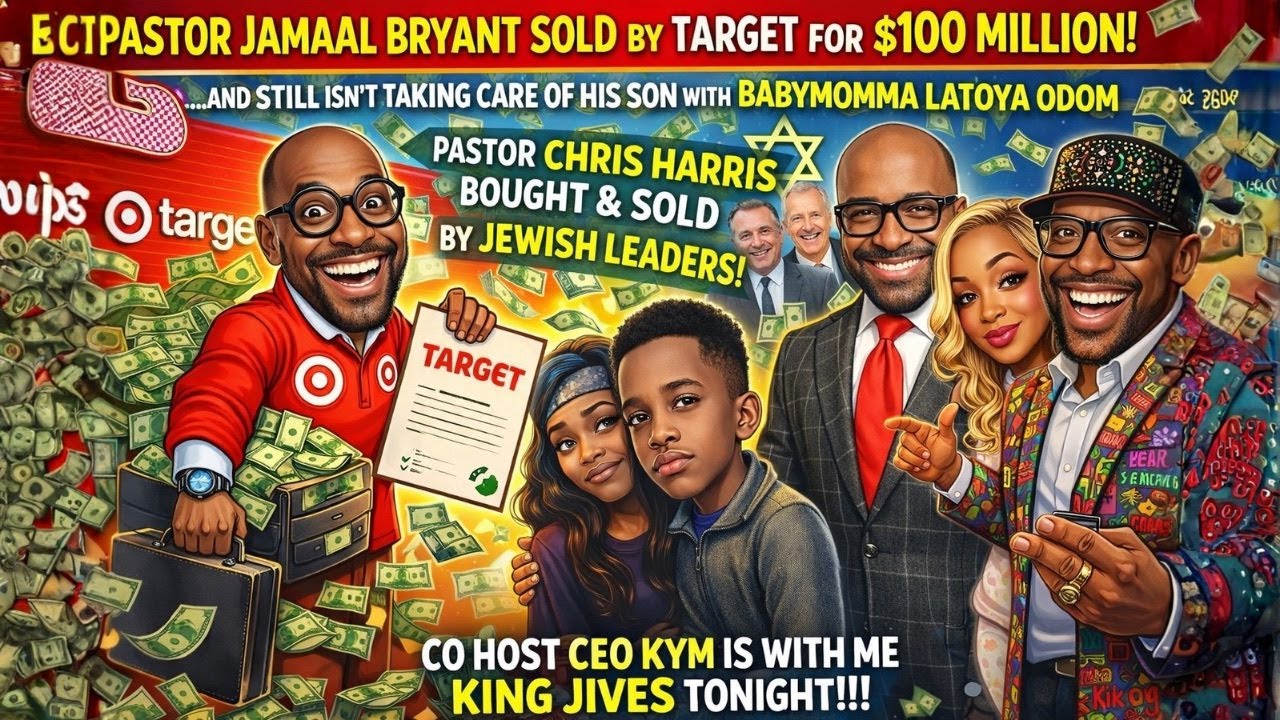 Pastor Jamaal Bryant Target $100M Deal, Baby Moma Latoya Odom, Chris Harris bought by Jewish Leaders