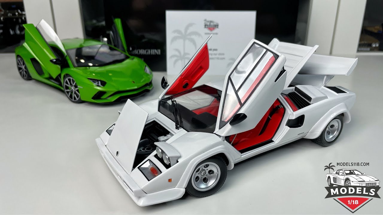1:18 Lamborghini Countach S - Kyosho (Unboxing)