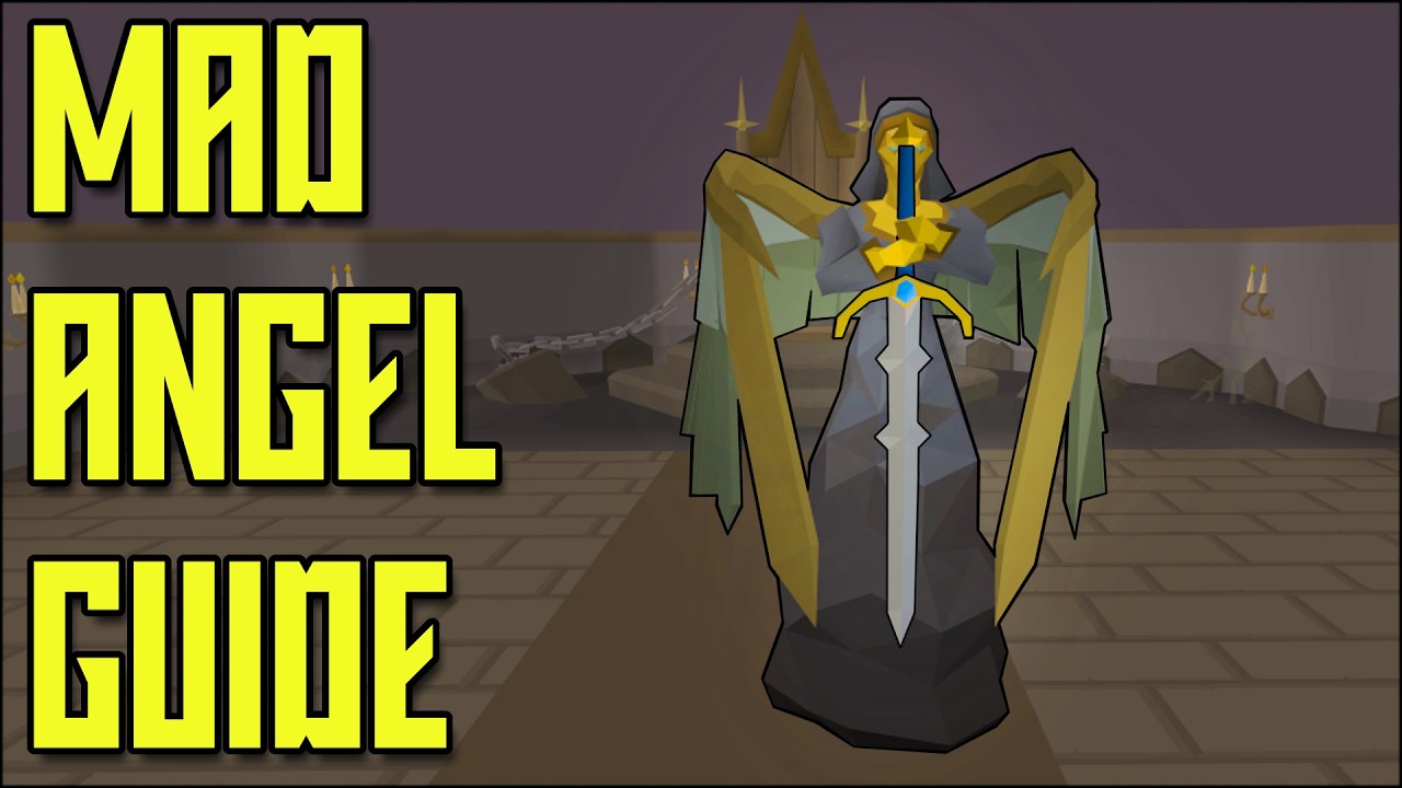 БЫСТРЫЙ ГАЙД НА БОССА БЕЗУМНЫЙ АНГЕЛ (OSRS)