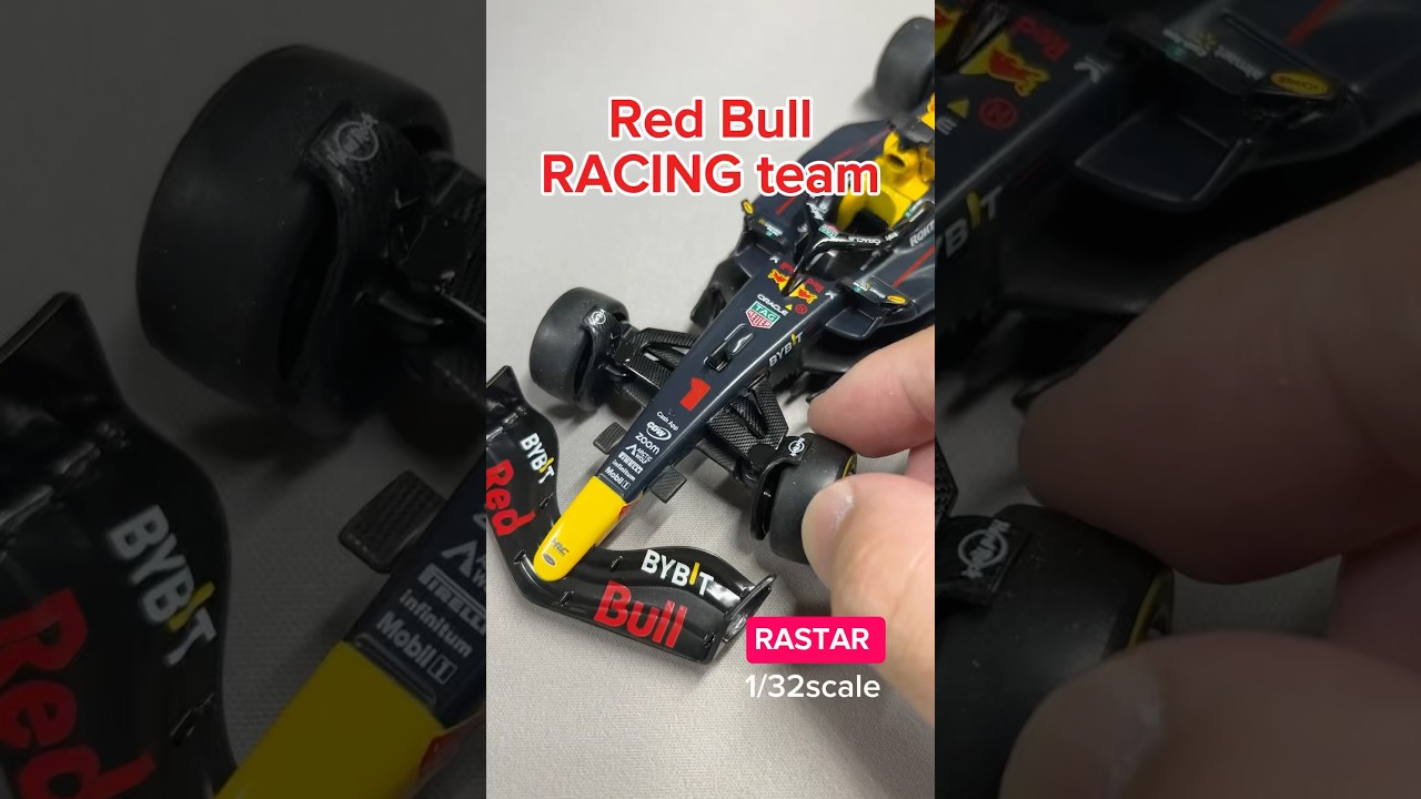 Red bull Racing Team RB19  1/32 scale Die Cast RASTAR  #formula1  紅牛車隊模型開箱
