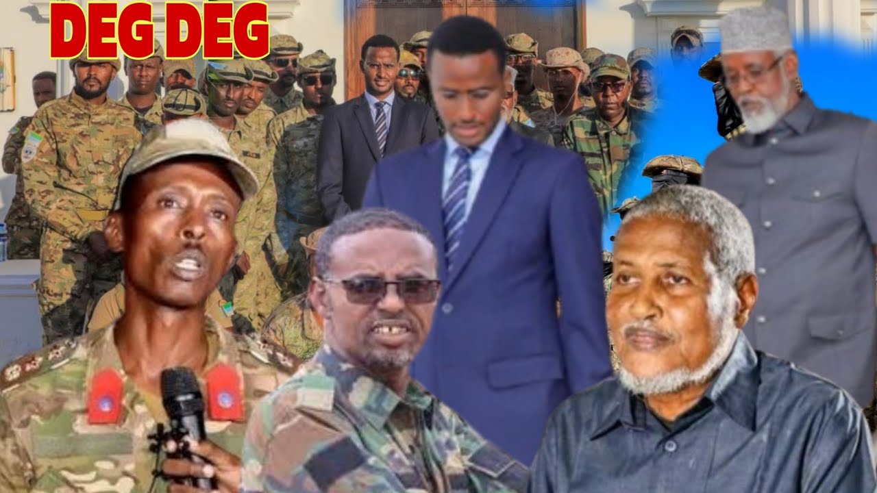 DEG-DEG A/Madoobe oo Awood Ciidan la Soo galay Xamar Sarakiil Ciidan oo dagaal ugu hanjabay MD Xasan