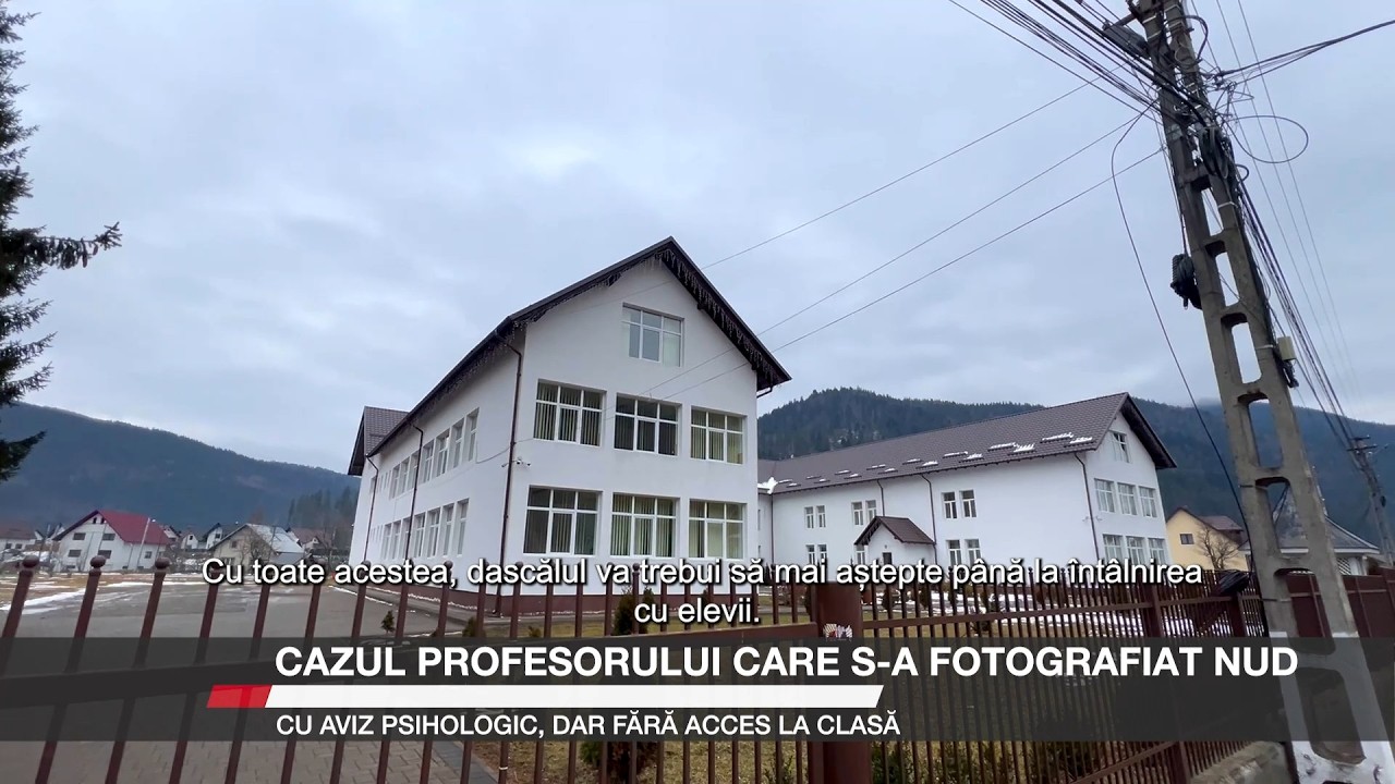 Cazul profesorului care s-a fotografiat nud: cu aviz psihologic, dar fără acces la clasă