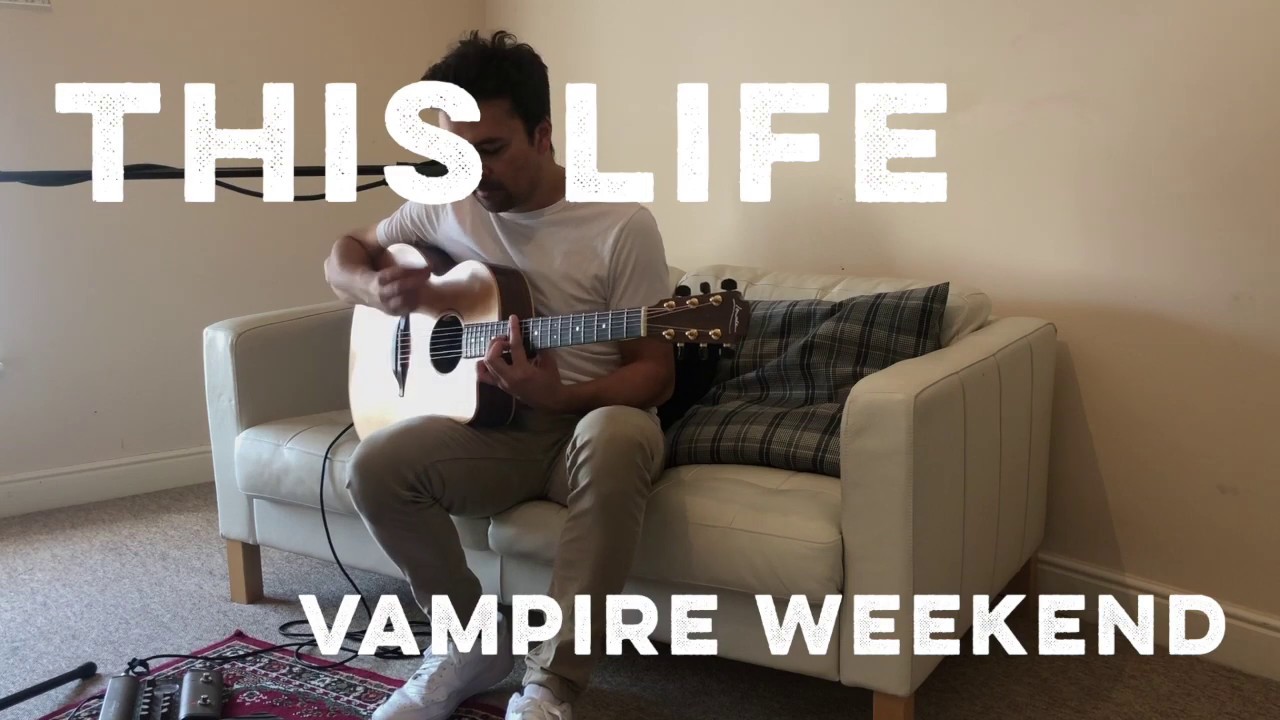 This Life - Vampire Weekend acoustic live looping cover