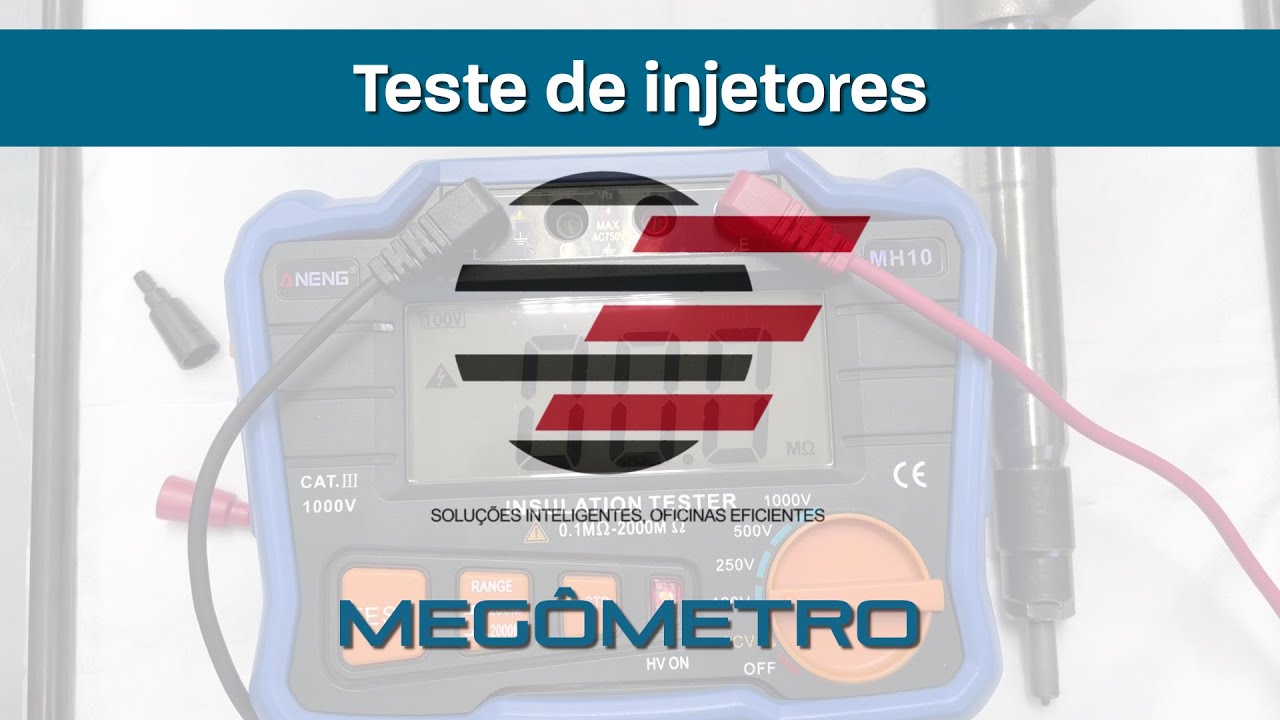 Teste de injetores - Megômetro