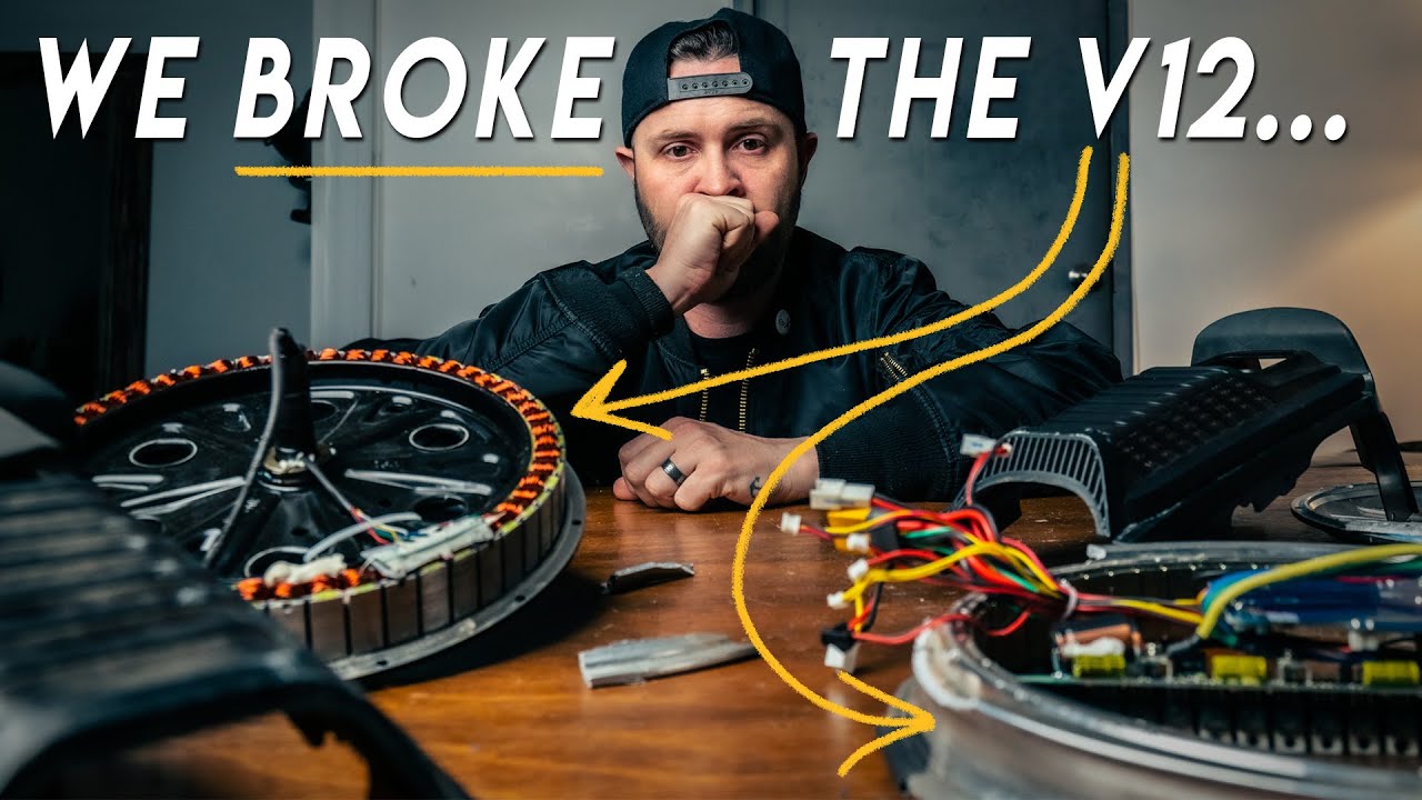 We BROKE the Inmotion V12!!! // Technical Riding NIGHTMARE! | evX
