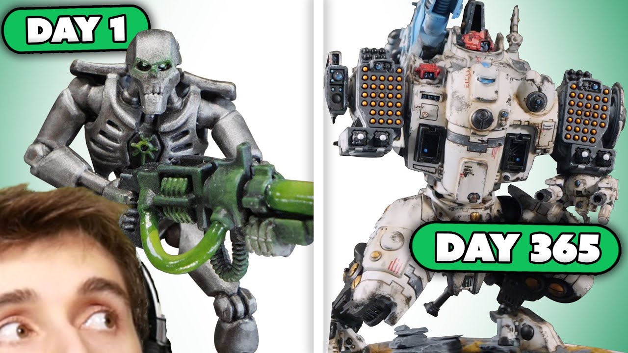 I Painted Warhammer For 1 Year, This Is What Happened!!!