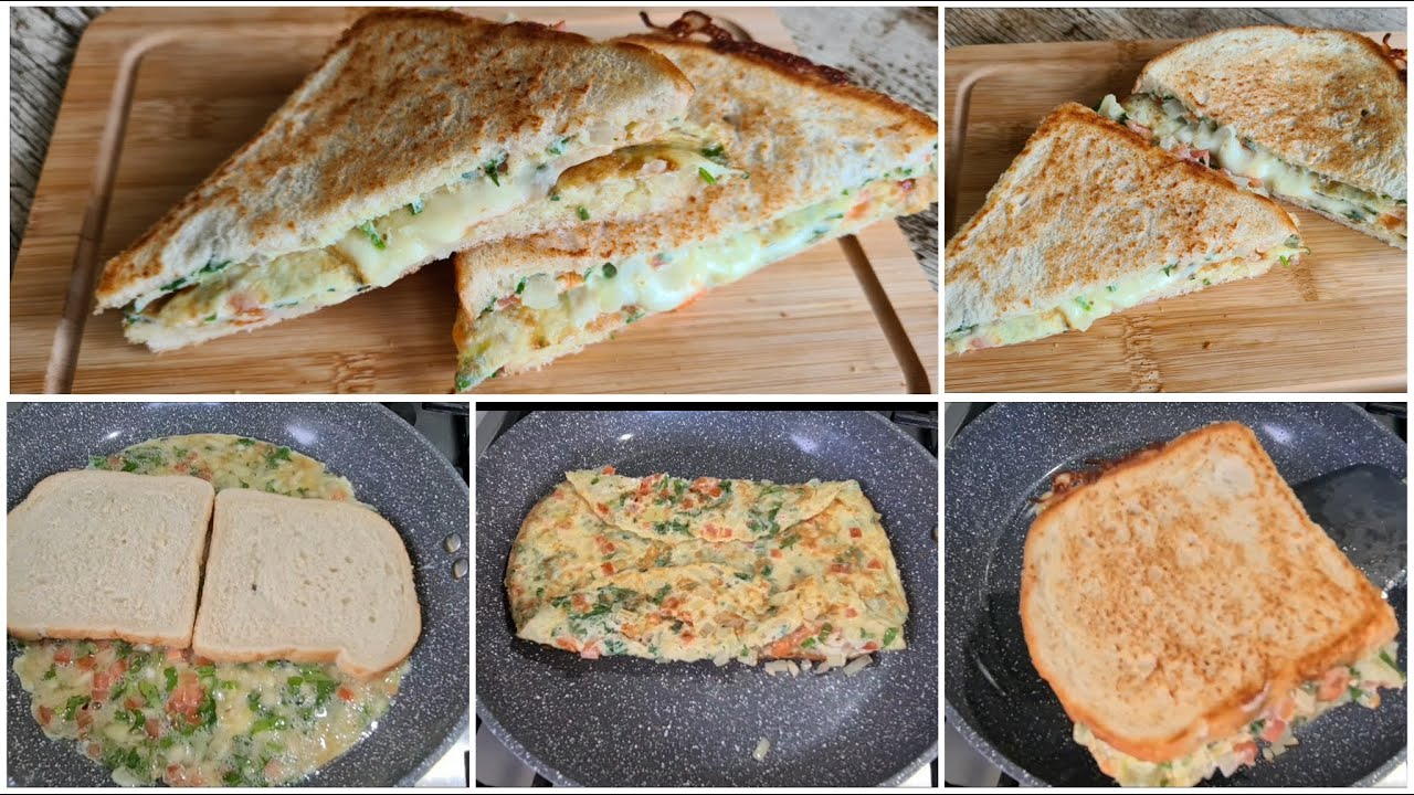 One Pan Egg Toast | one pan breakfast | How to Make One Pan Egg Sandwich | Egg Sandwich | one pan