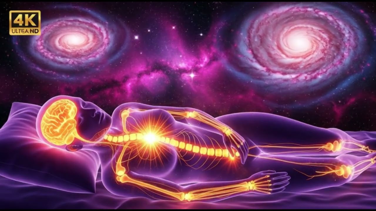432Hz + 528Hz + 741Hz + 963Hz |The DEEPEST Healing Sleep: Whole Body Regeneration, Relieve Stress