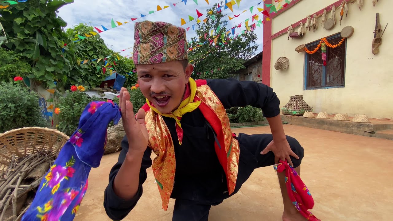 (Kala kurtai le) Inas global online dancing competition 2020 / Winner  tappa dance by (Purna lama)