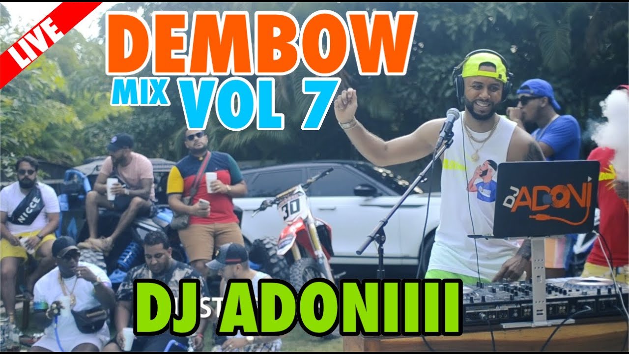 DEMBOW MIX VOL 7 🍑 DESDE TERRENA 🏝 MEZCLANDO EN VIVO  DJ ADONIIII 🎤 LOS DEMBOW MAS PEGADO 2021