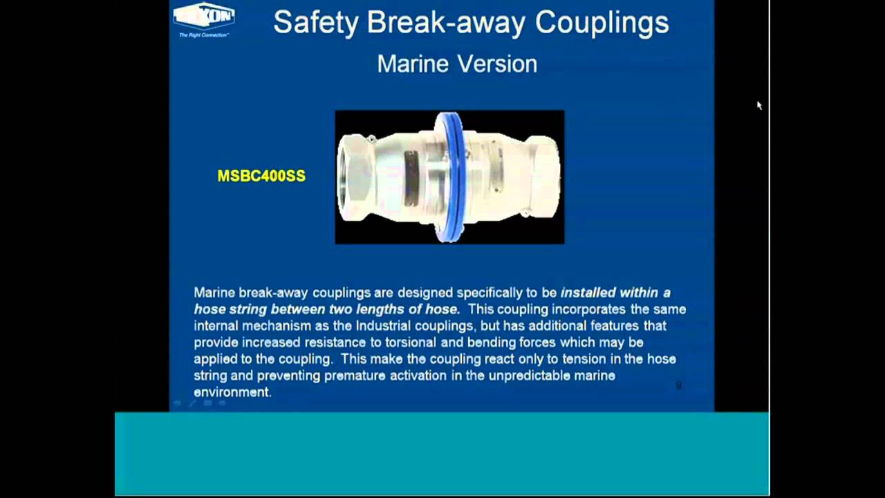 A Discussion About Breakaway Couplings with Sean Anderson of Dixon Valve