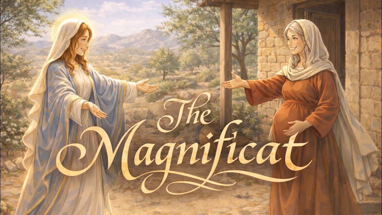 The Magnificat in Song | Sacred Music with Anime-Style Biblical Art