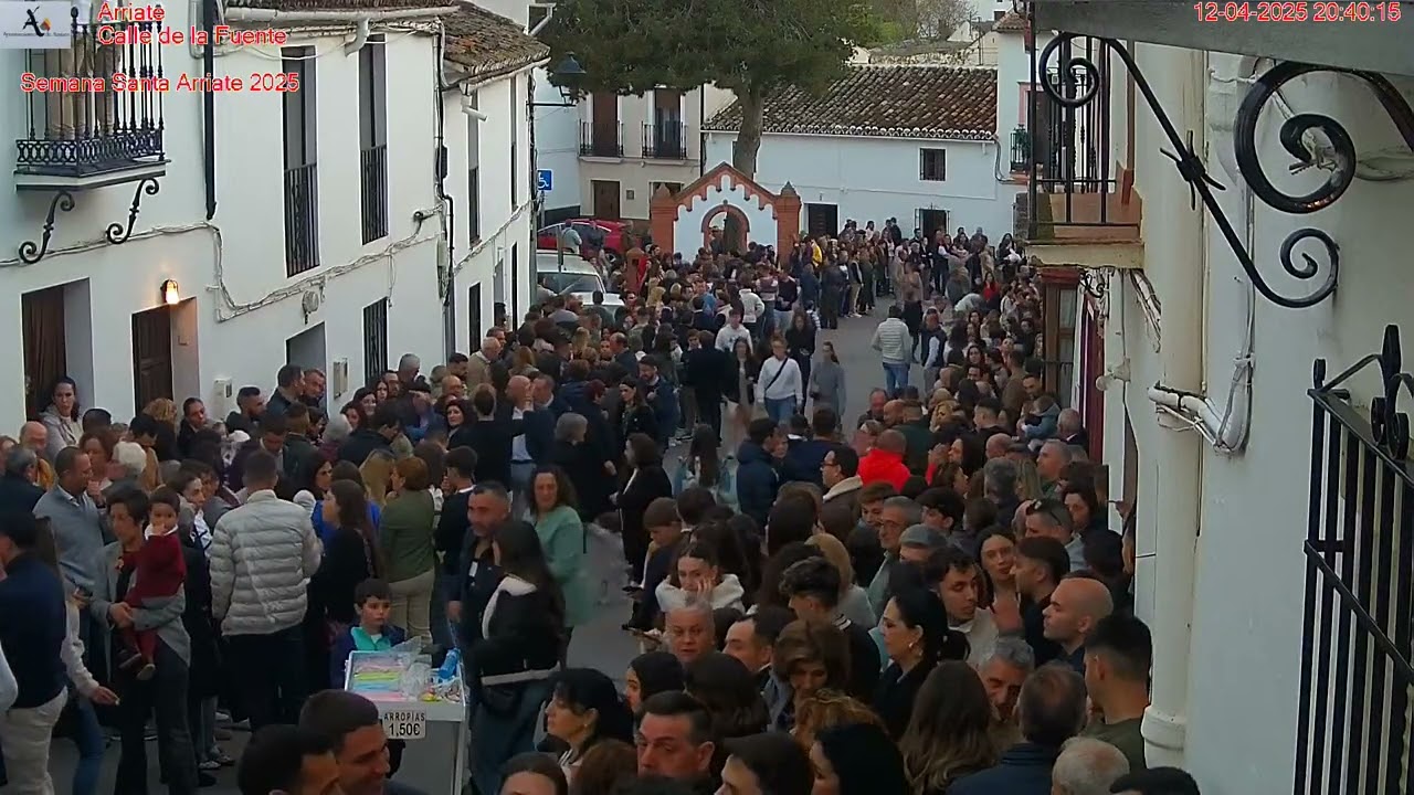 Desde Calle La fuente, Traslado Nuestro Padre Jesús Nazareno de Arriate.