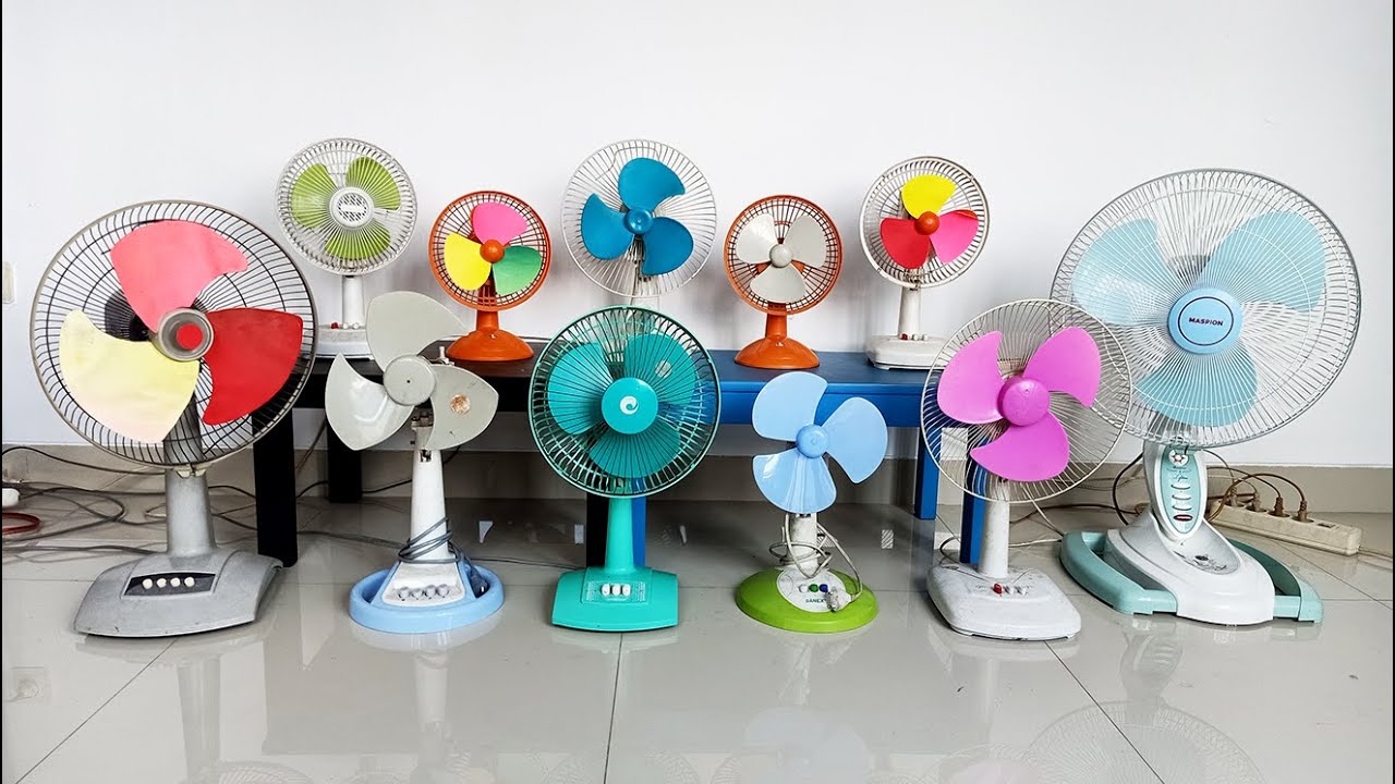 Desk Fan Collection | Koleksi Kipas Angin Meja Bunda Kamaray