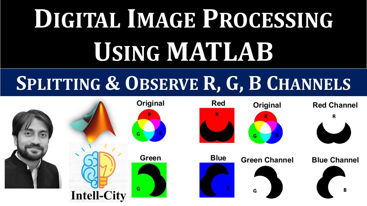 How to Separate Red, Green and Blue Channel from RGB Image in MATLAB