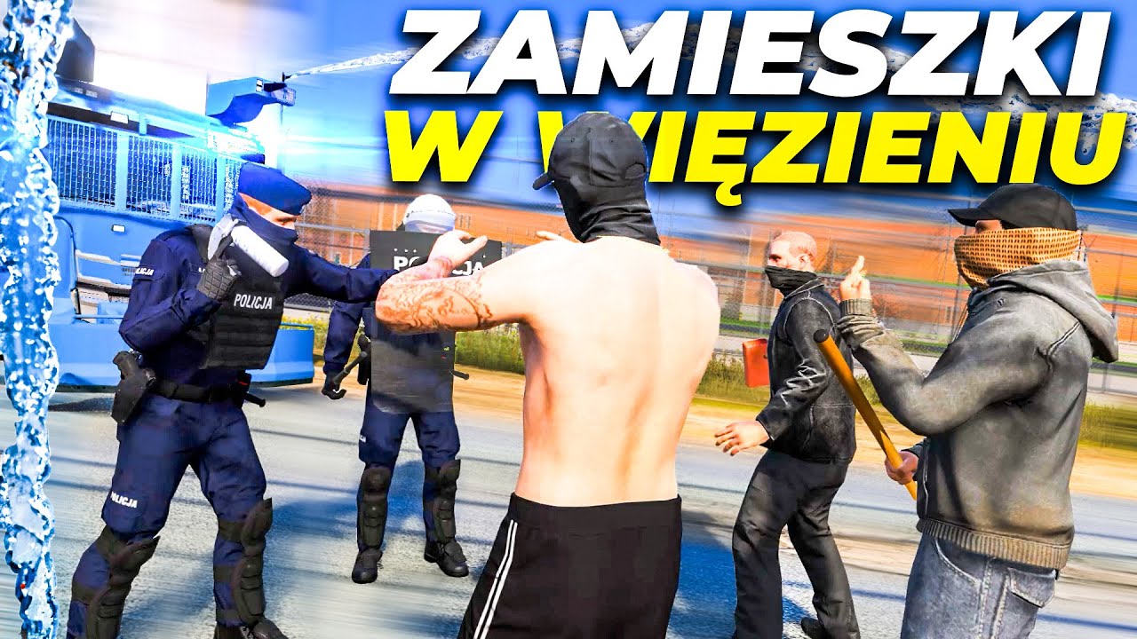 Polska Policja - ZAMIESZKI pod WIĘZIENIEM💀| Oddziały Prewencji Policji | LSPDFR
