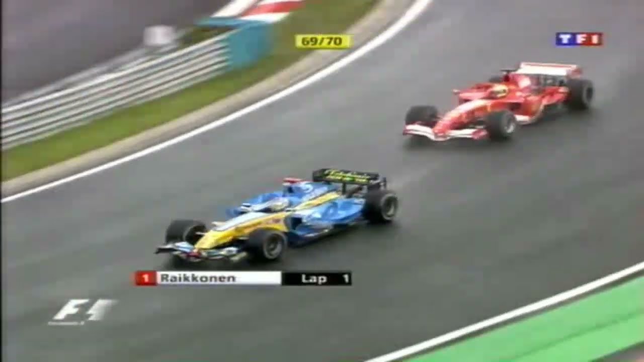 F1 - Grand Prix de Hongrie 2006 - r&eacute;sum&eacute; FR / F1 2006 Hungarian GP highlights in French