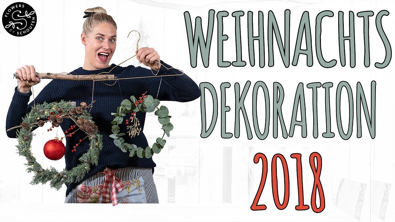 FENSTERDEKO ZUM H&Auml;NGEN - 4 UNTERSCHIEDLICHE IDEEN - WEIHNACHTSDEKO DIY