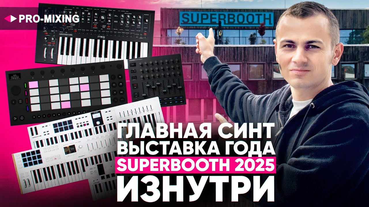 Главная синт-выставка года : Superbooth 2025 изнутри