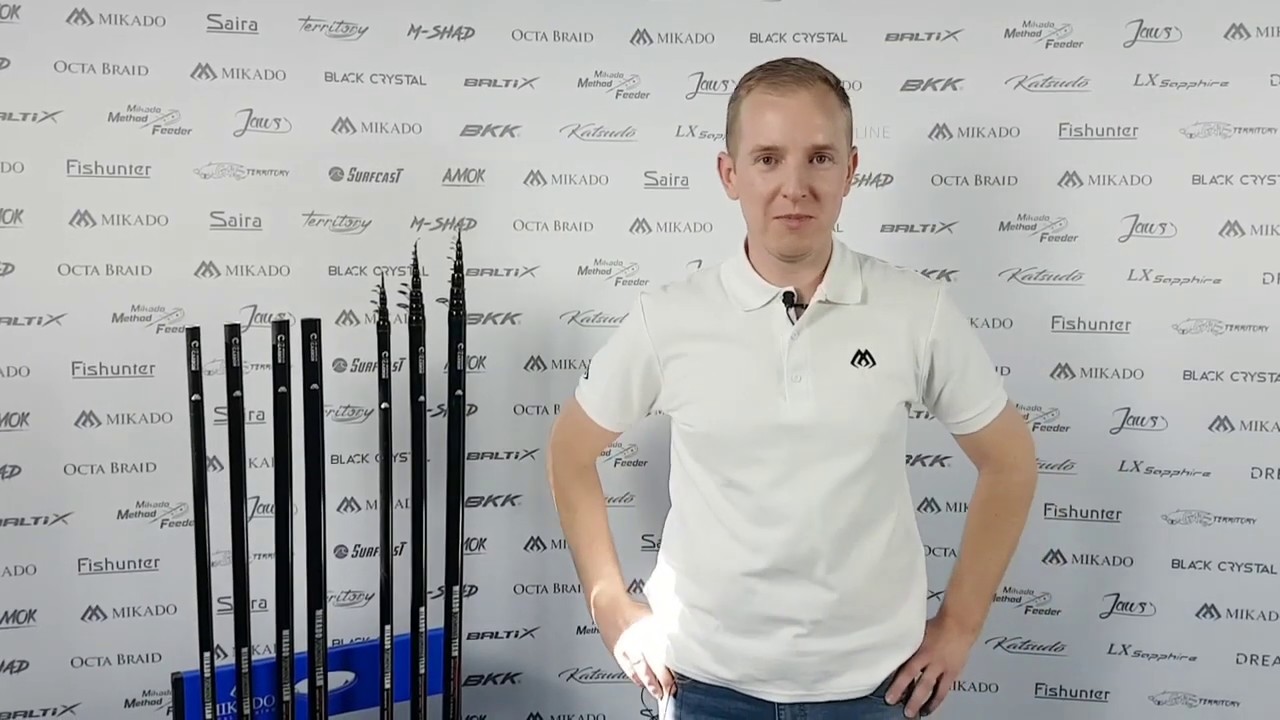 Mikado Fishing Team Pole - болонские удилища.