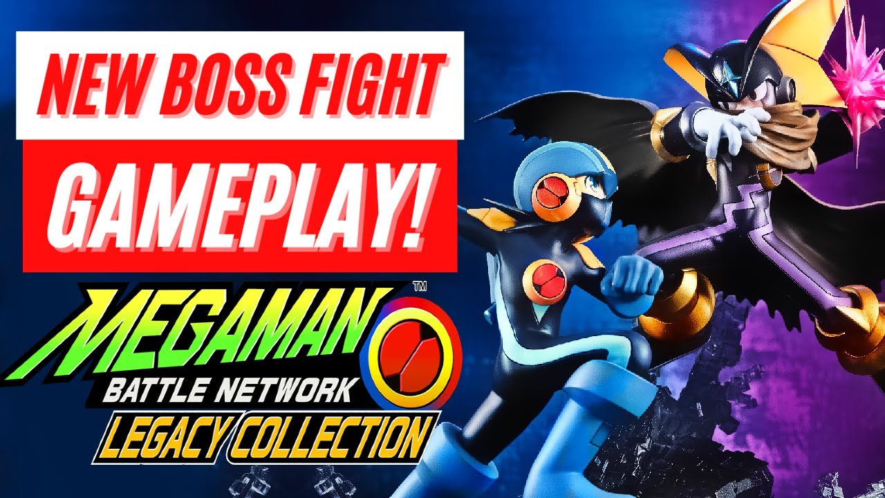 Mega Man Battle Network Legacy Collection New Boss Fight Gameplay Trailer News Reveal