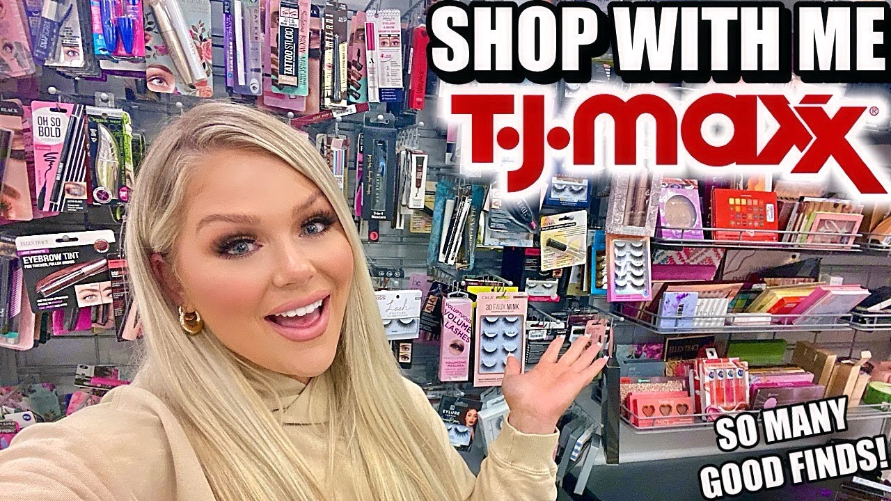 TJ MAXX SHOP WITH ME & HAUL | CHEAP HIGH END MAKEUP, SKINCARE, CLOTHES, HOME DECOR + MORE!
