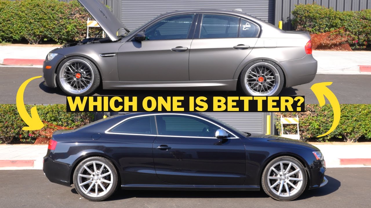 ВЫСОКООБОРОТНЫЕ V8 СОШЛИСЬ НОСА К НОСА! E90 M3 против AUDI RS5!