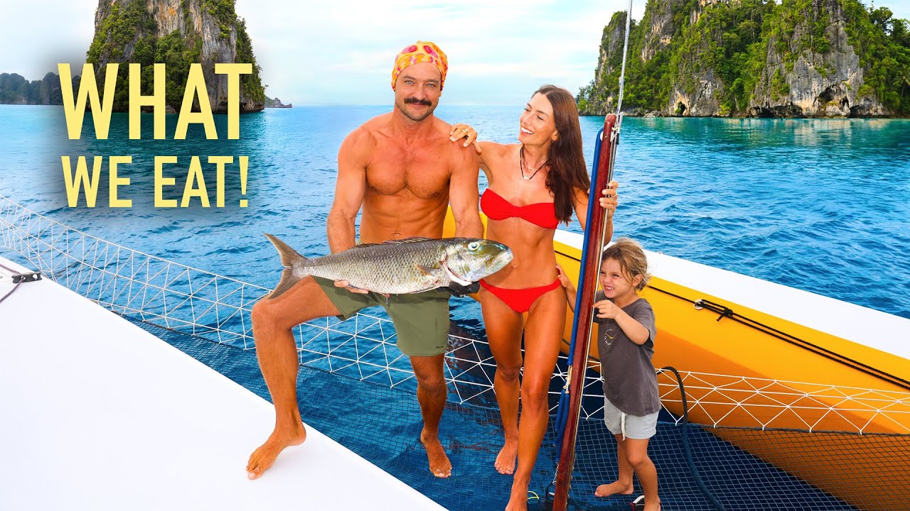 BOAT LIFE: How we Feed our Family in Asia!