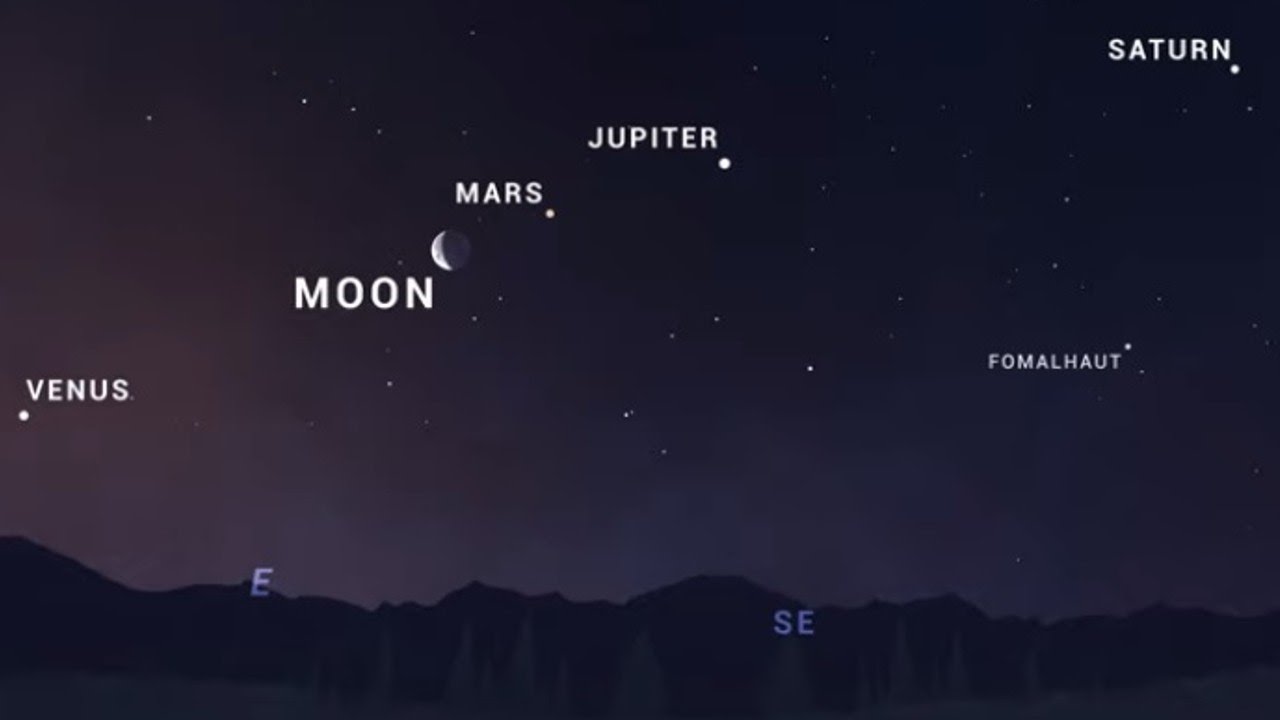 Rare sighting! Five planets align for sky show in June