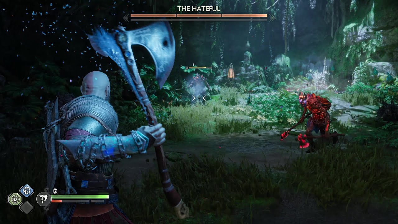 Kratos versus The Hateful (Vanaheim -  The Abandoned Village) | God of War Ragnarok