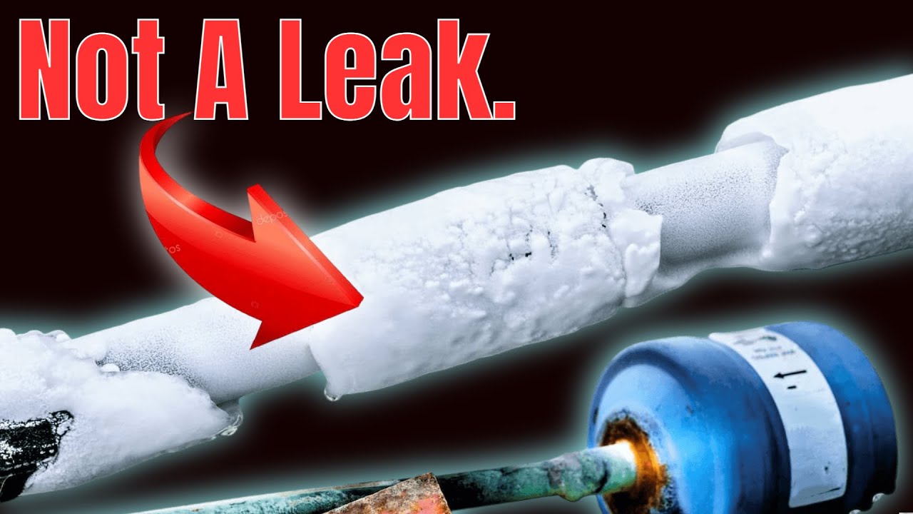 Frozen AC Lines? It's NOT Always a Refrigerant Leak