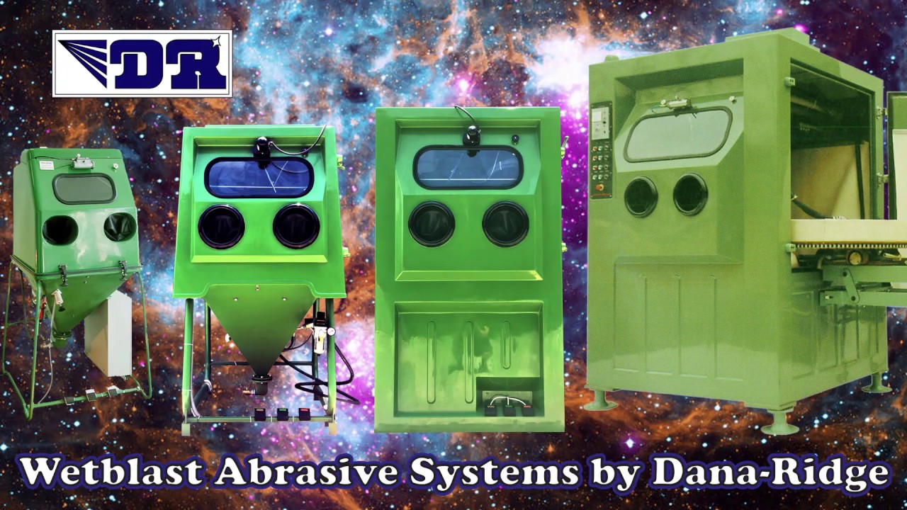 Introducing the COMET wetblast machine from Dana-Ridge