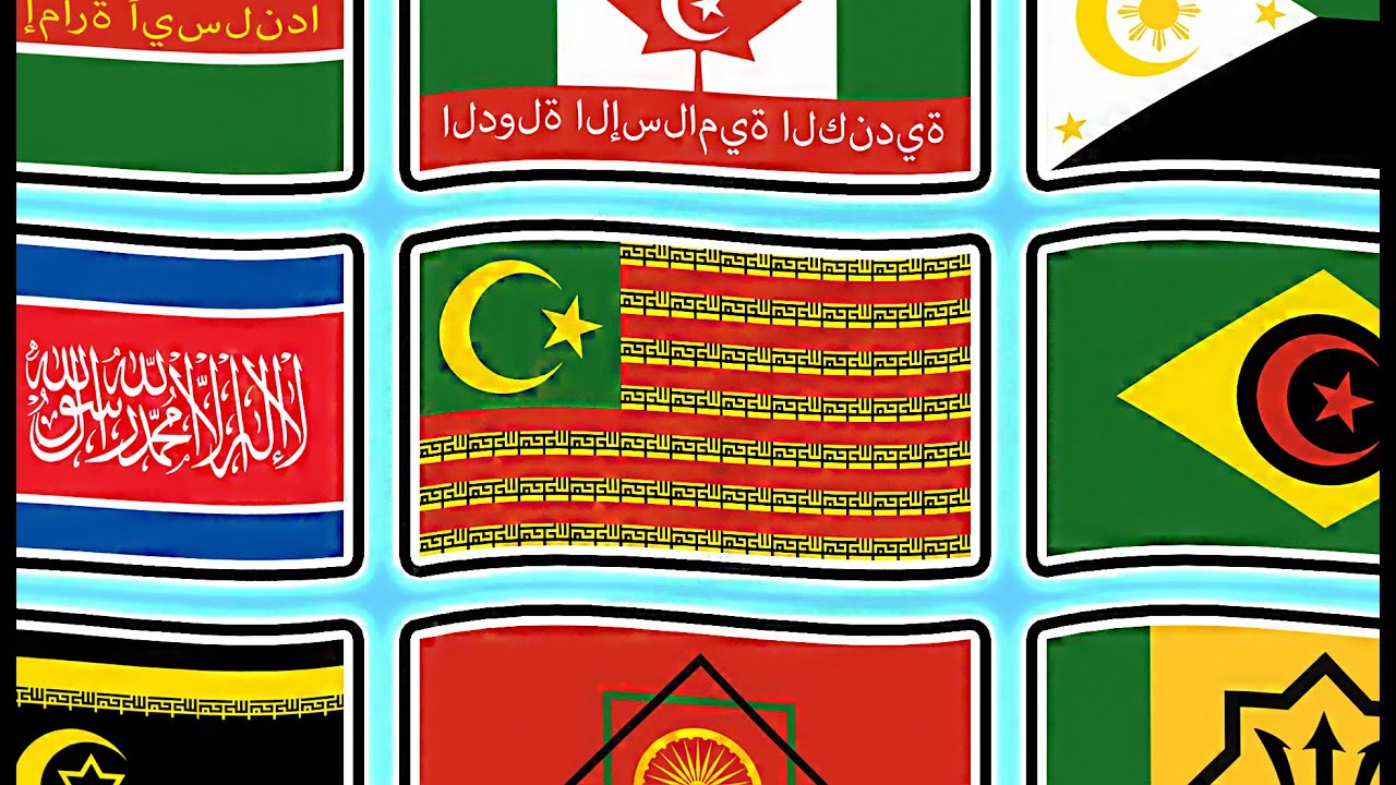 Flag Animation, but All Countries are Islamic ☪︎