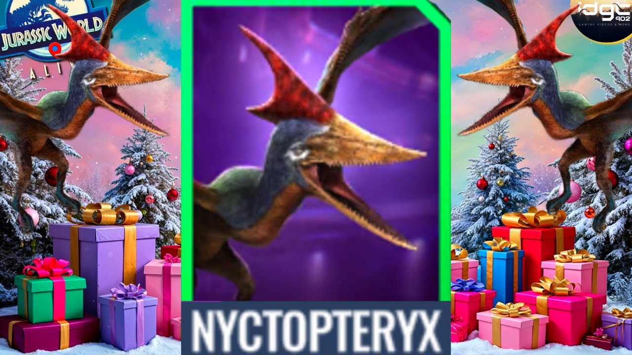 Nyctopteryx Debuts + Grand Harvest Community Event! | Jurassic World Alive