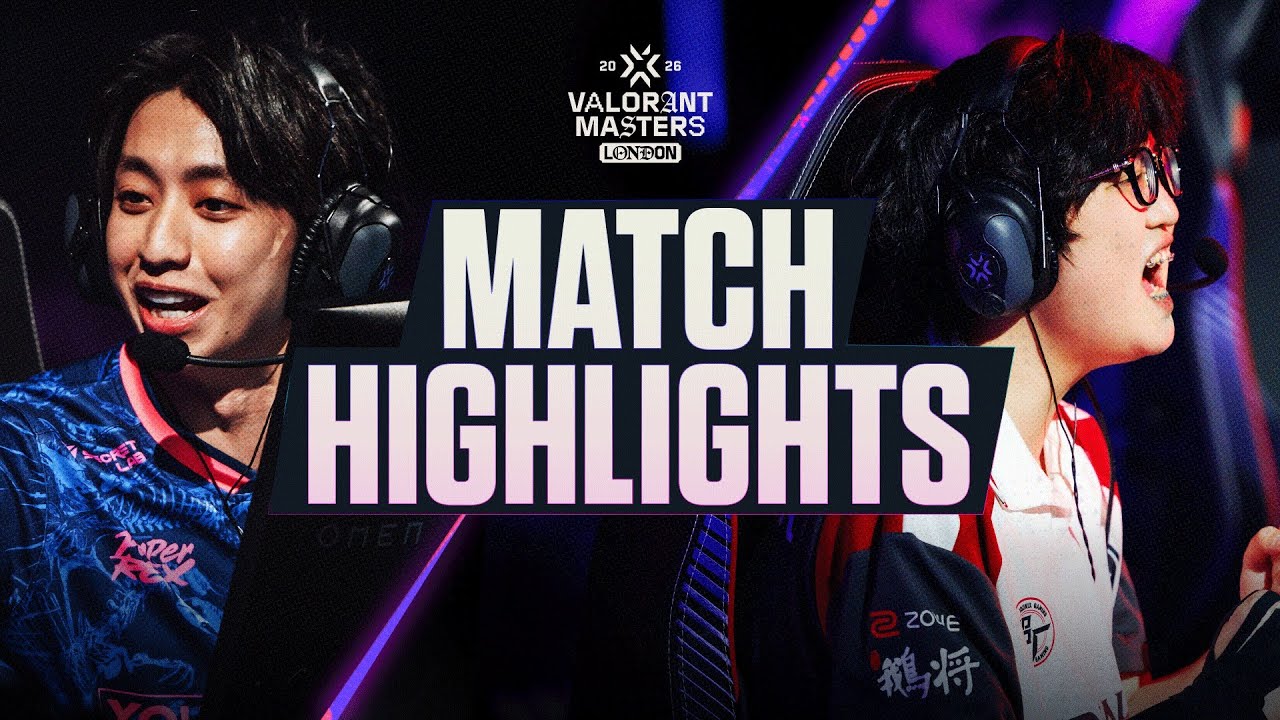 PRX vs. EDG | MATCH HIGHLIGHTS | VALORANT Masters London - Playoffs Stage