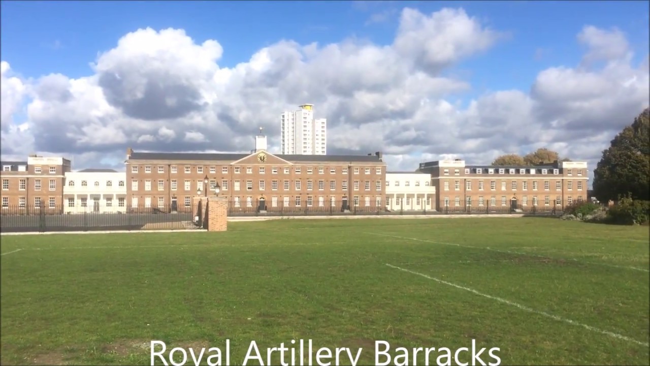 Royal artillery barracks : A Walk on Woolwich common in London