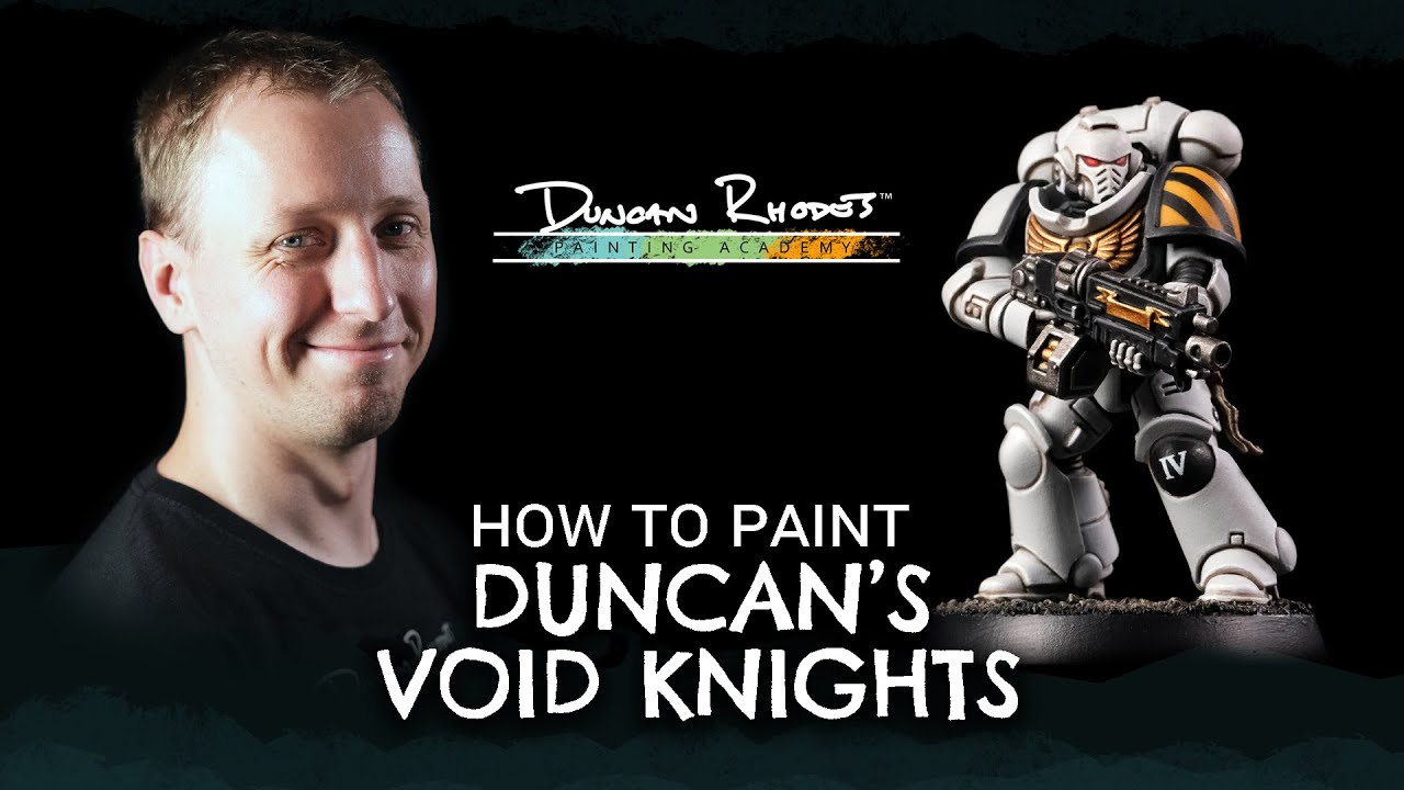 How to Paint: Duncan's Void Knights.