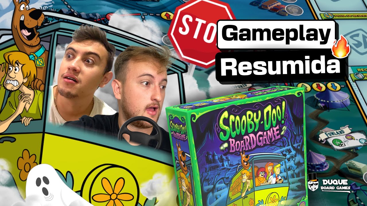 SCOOBY-DOO!: The Board Game  - Gameplay resumida em 10 minutos!