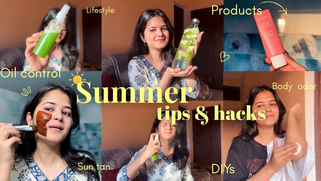 Tips & Hacks for SUMMER HEAT✨🍉 | Summer Survival Guide for Girls! #summer