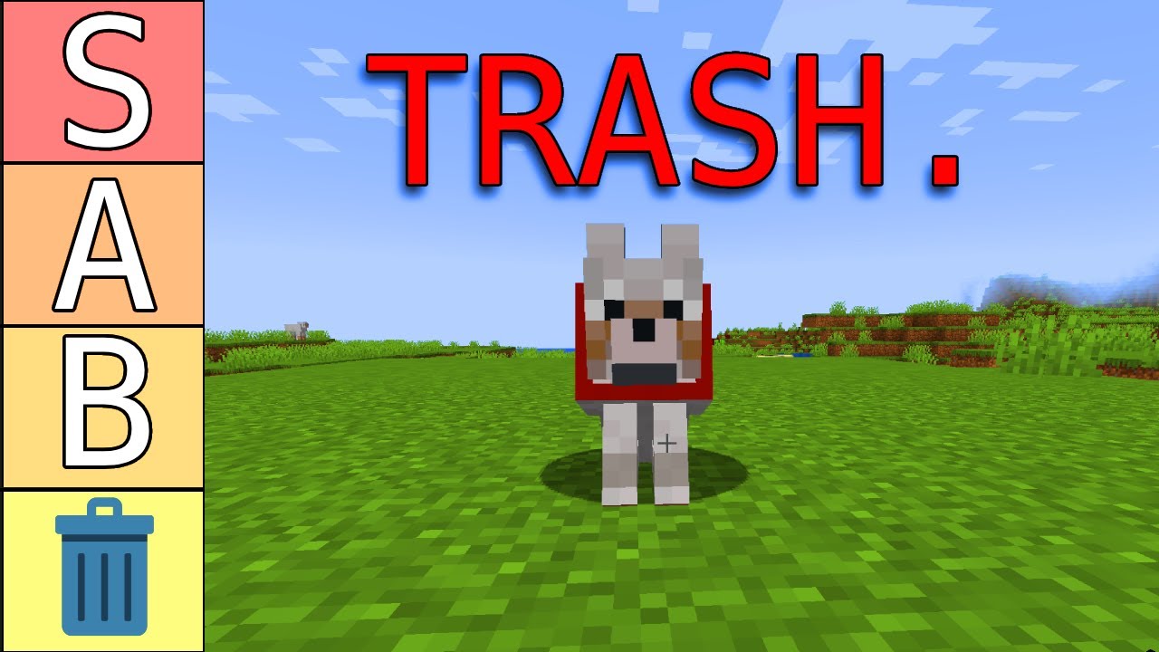 Ranking the best pet mobs in Minecraft tier list