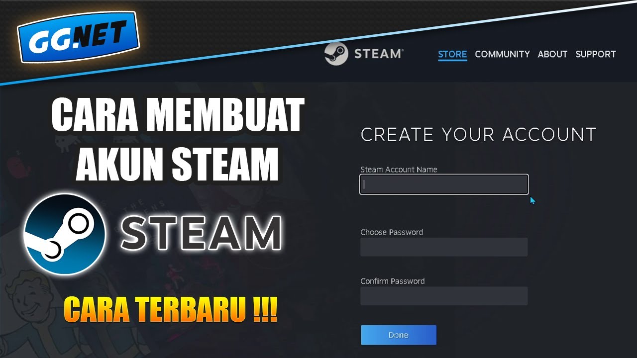 Cara Terbaru Membuat Akun Steam 2024