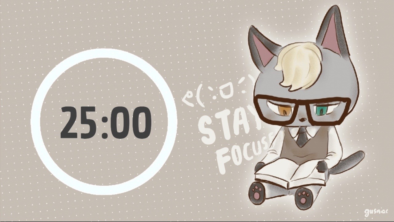 Study With Raymond | Pomodoro Timer 25/5 x 4 | Lofi, No Mid Ads