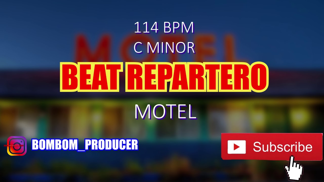 Pista De Reparto - MOTEL | USO LIBRE| - Beat Repartero | Prod. BomBom